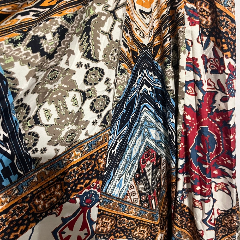 💝 Small Colorful Multi Patterned Maxi Dress - Picture 7 of 14